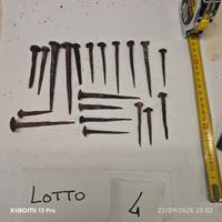 chiodi antichi forgiati ferro battuto