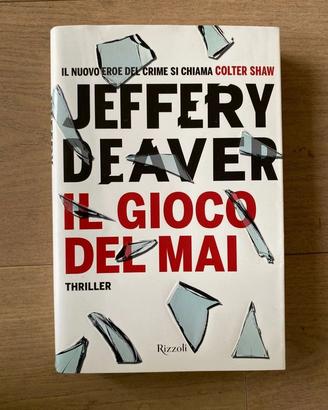 Libro di Jeffery Deaver "Il gioco del mai".