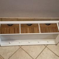 APPENDIABITI VINTAGE CON TRE CASSETTI