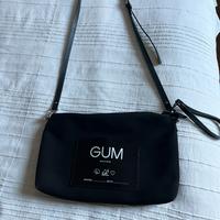 Borsa nera di stoffa GUM