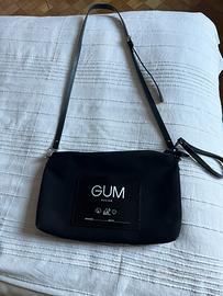 Borsa nera di stoffa GUM