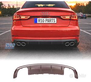 DIFFUSORE AUDI A3 8V SEDAN S LINE 13-16 LOOK S3