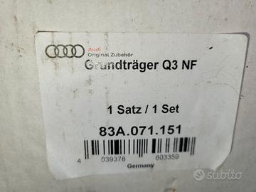 audi Q3 portatapacchi