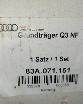 audi Q3 portatapacchi