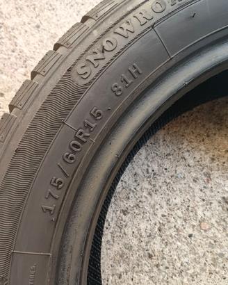 Gomme invernali 175 60 r15
