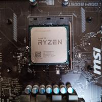 CPU AMD Ryzen 5 1600 + Scheda Madre MSI B350 PRO-V