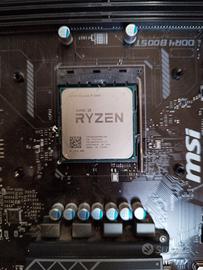 CPU AMD Ryzen 5 1600 + Scheda Madre MSI B350 PRO-V