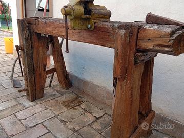 antico banco da lavoro inizi 800