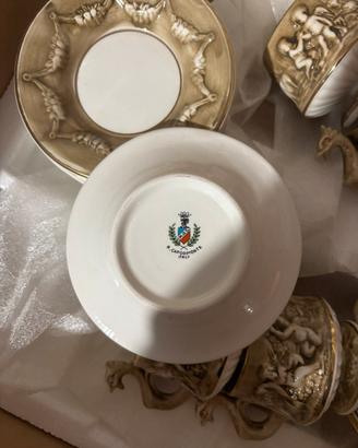 Servizio caffe sei tazze R.Capodimonte