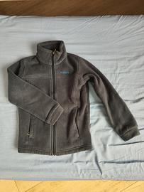 felpa pile con zip da bambino