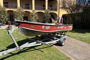 Barchetta canadian in alluminio 4.30 m