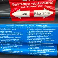 Ribaltabile Gru bonfiglioli 2300 Iveco Daily