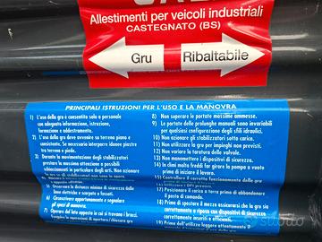 Ribaltabile Gru bonfiglioli 2300 Iveco Daily