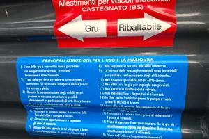 Ribaltabile Gru bonfiglioli 2300 Iveco Daily