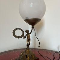 Lampada da tavolo antiquariato