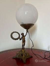 Lampada da tavolo antiquariato