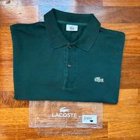Polo Lacoste Verde Uomo Taglia 5 ( L )