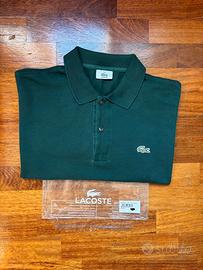Polo Lacoste Verde Uomo Taglia 5 ( L )