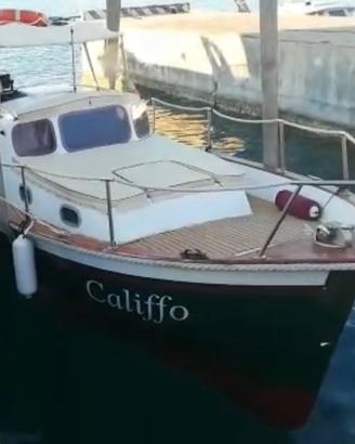 Gozzo d’epoca CPR Fiumara ‘25 lunghezza scafo 7,5