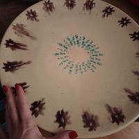 piatto ceramiche di Albisola 