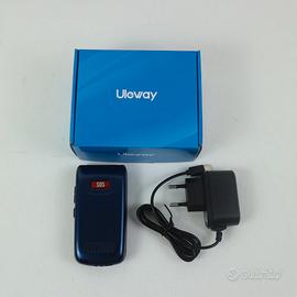 ULLEWAY G380D-SE BLUE TELEFONO CELLULARE ANZIANI