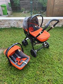 Culla con ovetto su ruote Jane Nomad