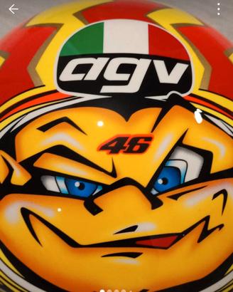 Casco AGV Valentino Rossi Sole Luna Tg. 3xs