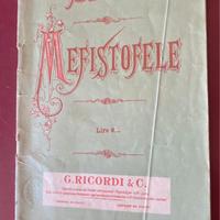 Opera Mefistofele di A.Boito Edizione Ricordi M.