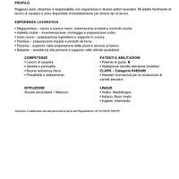 Operaio disponibile
