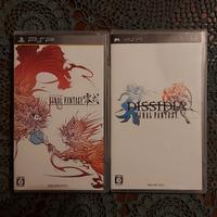 PSP - Final Fantasy DISSIDIA & Type-0 (Giapponese)