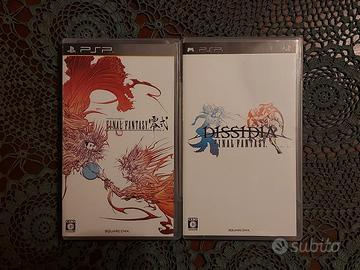PSP - Final Fantasy DISSIDIA & Type-0 (Giapponese)