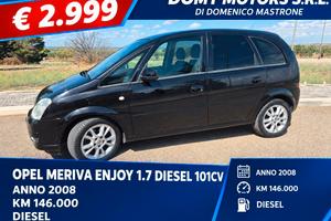 Opel Meriva 1.7 diesel 101cv enjoy anno 08