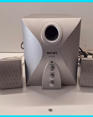IMPIANTO AUDIO 4.1 WELFI D-4100 | CASSE PC E TV CO
