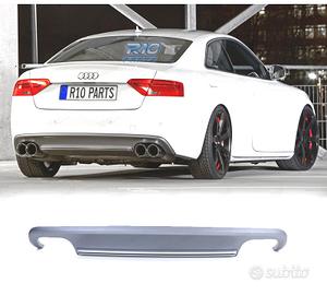 DIFFUSORE PER AUDI A5 COUPE CABRIO 11-17 LOOK S5
