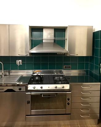Cucina ARC LINEA modello ITALIA in acciaio