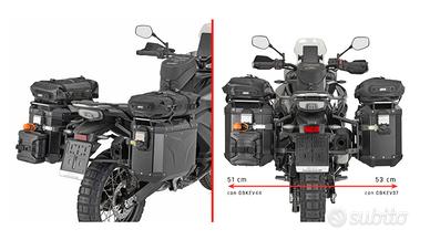 GIVI PLO9227CAM PORTAVALIGIE LAT. CF MOTO 800MT-X 