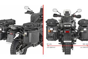 GIVI PLO9227CAM PORTAVALIGIE LAT. CF MOTO 800MT-X 