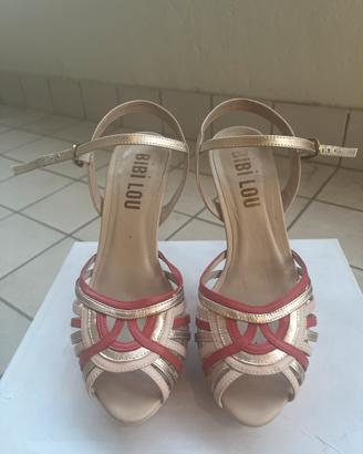 Sandali Bibi Lou eleganti tacco 12 n.38