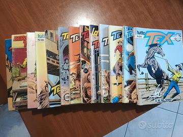 Lotto di albo Tex Willer costa bianca