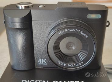 Fotocamera Digitale 4K Zoom 16X Nuova