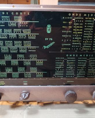 Radio chassis d'epoca