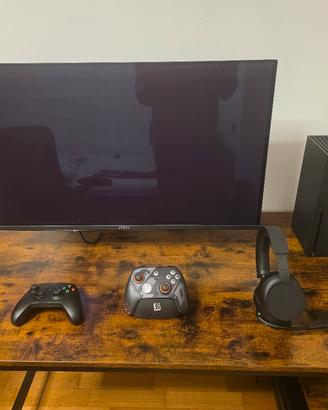 Xbox series x + Monitor OLED 4k 165hz + 2 pad