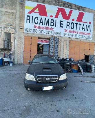 Ricambi Kia Carnival 2.9 CRDi 16V 144cv del 2005