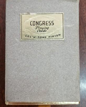 Carte da gioco Congress (CEL-U-TONE FINISH)