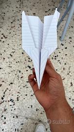 aereo di carta