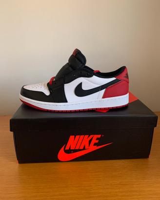 Nike Air Jordan 1 Retro Low OG ‘Black Toe’ 42.5