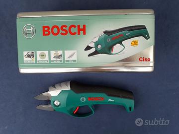 CESOIA  DA GIARDINAGGIO A BATTERIA BOSCH CISO