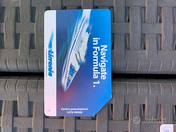 Scheda telefonica Nave Tirrenia