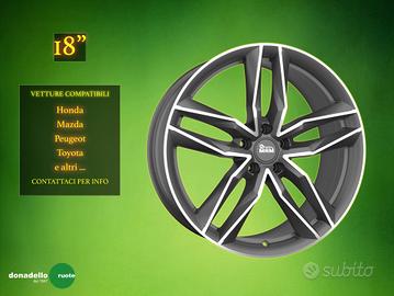 Cerchi in Lega 18" Honda Lexus Mazda e altri