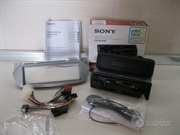 Autoradio Sony FM usb aux e dab+ con omaggi